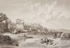 Vietri, Gulf of Salerno, 1859. Creator: William Miller