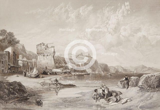 Vietri, Gulf of Salerno, 1859. Creator: William Miller.