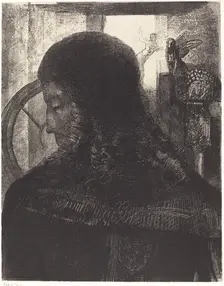 Vieux Chevalier (Old Knight), 1896. Creator: Odilon Redon