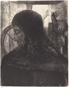 Vieux Chevalier (Old Knight), 1896. Creator: Odilon Redon