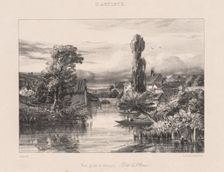 View taken at Alençon (Vue Prise à Alençon), 1839. Creator: Jules Dupré (French, 1811-1889)