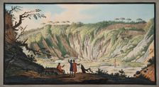 View taken from the bottom of the Crater of Monte Nuovo, 1776