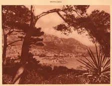 View taken of Monte-Carlo from Monaco 1930. Creator: Unknown