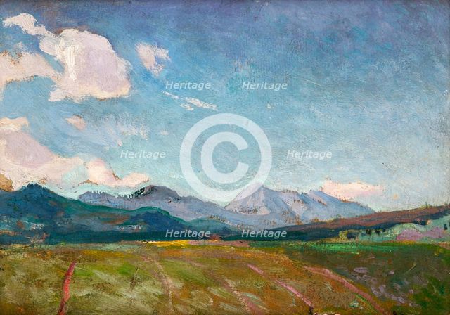 View towards Osobita (Zakopane), 1901. Creator: Jan Stanislawski.