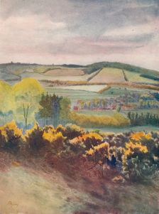 View Towards Caterham, from Tilburstow Hill 1913, (1914). Artist: James S Ogilvy