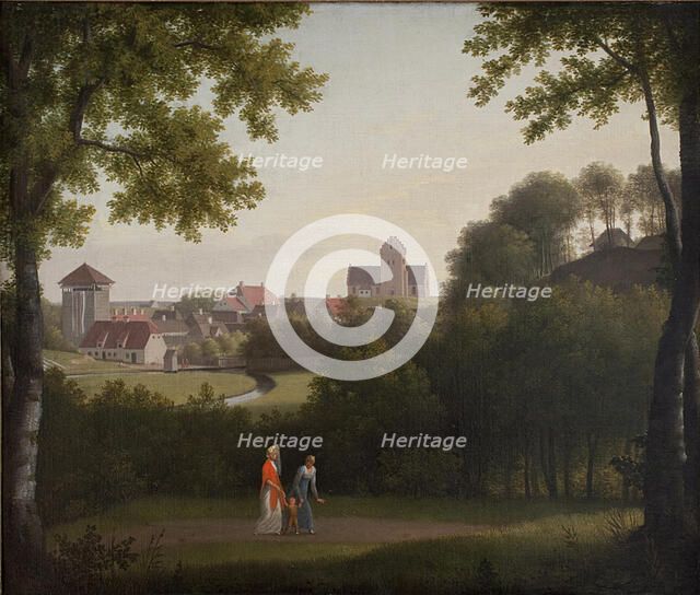 View Towards Lyngby, 1803-1810. Creator: CW Eckersberg.