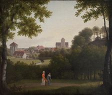 View Towards Lyngby, 1803-1810. Creator: CW Eckersberg