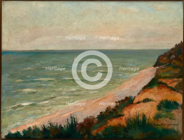 View towards Rozewie, c1930. Creator: Stephan Filipkiewicz.