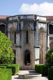 View towards the fountain hall, Monastery of Alcobaca, Alcobaca, Portugal, 2009. Creator: Samuel Magal
