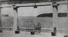 View to the Heads from the Amphitheatre, Balmoral Beach, Mosman, c1920s. Creator: Unknown