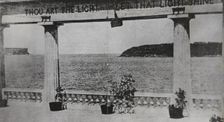 View to the Heads from the Amphitheatre, Balmoral Beach, Mosman, c1920s. Creator: Unknown
