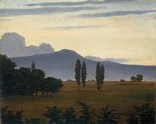 View to the Taunus Mountains, 1840. Creator: Philipp Veit