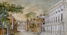 View along Vigo Lane, City of Westminster, London, 1793. Artist: John Bromley