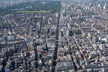 View along Oxford Street, Westminster, Greater London Authority, 2021. Creator: Damian Grady
