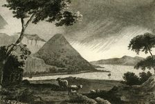 View at the Ferry of Ballyhulish late 18th century. Creators: Unknown, F Cary