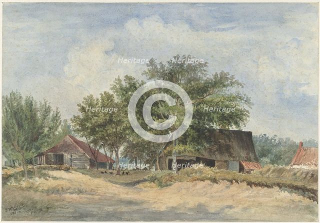 View at Appelscha, 1882. Creator: Johanna Wilhelmina von Stein Callenfels.