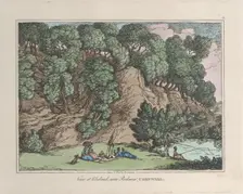 View at Blisland, near Bodmin; Cornwall, from "Sketches from Nature", 1822., 1822. Creator: Thomas Rowlandson