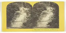 View at Bush Point, Cayuga Lake, near Ithaca, N.Y., 1860/65. Creator: J. C. Burritt