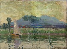 View at Chiemsee, 1912. Creator: Ferdinand Katona