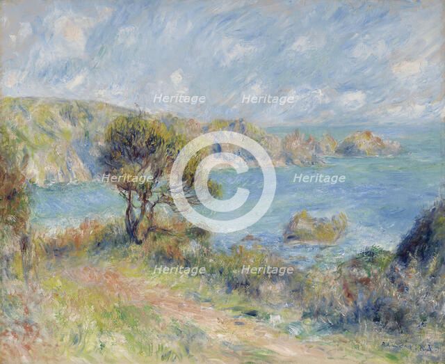 View At Guernsey, 1883. Creator: Pierre-Auguste Renoir.