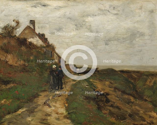 View at Menil-Val, 1878. Creator: Wilhelm von Gegerfelt.