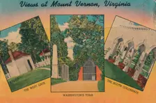 View at Mount Vernon, Virginia 1946