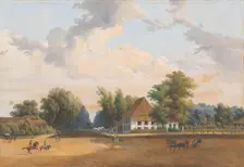 View at Rijswijk Batavia, 1838-1898. Creator: Charles William Meredith van de Velde