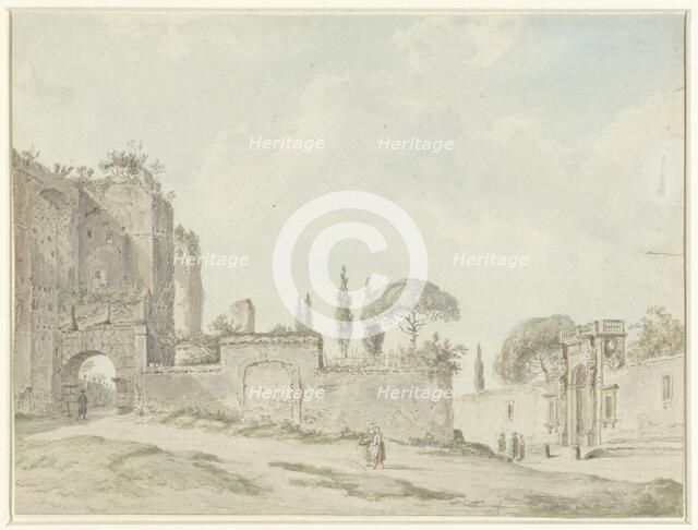 View at Rome, 1779. Creator: Anon.