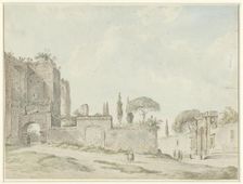 View at Rome, 1779. Creator: Anon