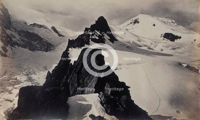 View from Mt. Blanc, c.1860s. Creator: Francis Frith.
