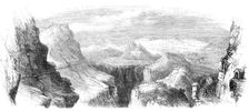 View from Maida towards Soveria - from a sketch by our special artist in Italy, Frank Vizetelly,1860 Creator: Unknown