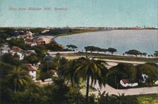 View from Malabar Hill, Bombay c1920