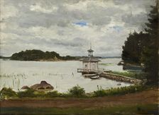 View from Meilahti, 1860-1900. Creator: Adolf von Becker