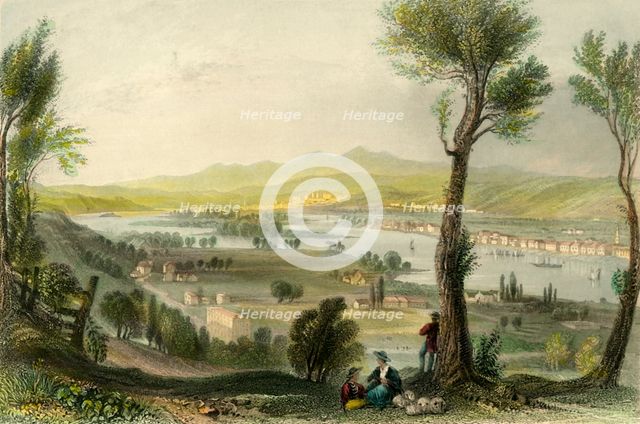 'View from Mount Ida (Near Troy)', c1839.  Creator: H Wallis.