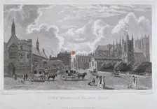 View from Old Palace Yard, Westminster, London, 1825. Artist: Charles Heath