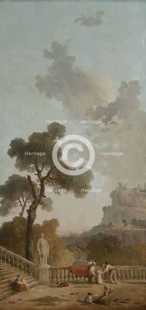 View from a Terrace, 1799. Creator: Hubert Robert.
