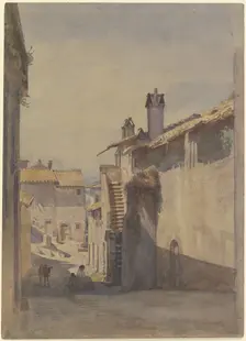 View from Ariccia, c1850-1900. Creator: Johann Heinrich Hasselhorst