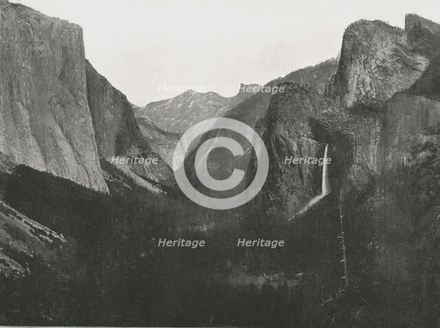 'View from Artist's Point, Yosemite Valley', USA, 1895.  Creator: Unknown.