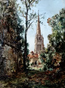 View from Barou Park in the Morning 1889. Artist: Emmanuel Lansyer