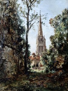 View from Barou Park in the Morning 1889. Artist: Emmanuel Lansyer