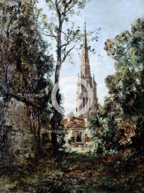 'View from Barou Park in the Morning', 1889.  Artist: Emmanuel Lansyer