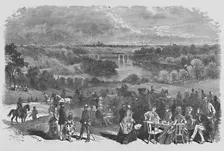 View from Belmont Mansion, Fairmount Park 1883. Artist: Frederic B Schell