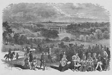 View from Belmont Mansion, Fairmount Park 1883. Artist: Frederic B Schell