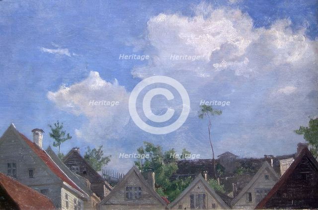 View from Bergen, 1859. Creator: Anders Monsen Askevold.
