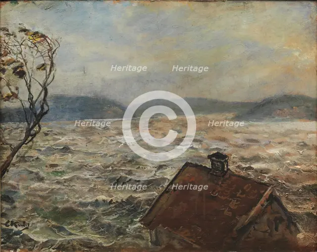 View from Bjelkeviken, 1920-1925. Creator: Christian Krohg.
