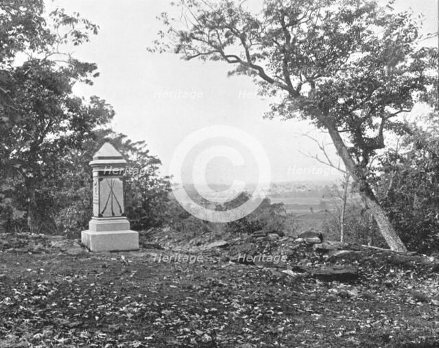 View from Culp's Hill, Gettysburg, Pennsylvania, USA, c1900.  Creator: Unknown.