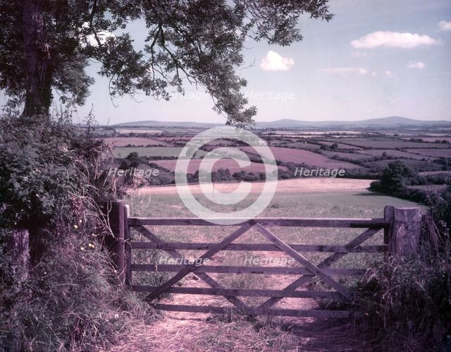 View from Clarbeston, Pembrokeshire, c1955.  Creator: Arthur Charles Kirby Ware.