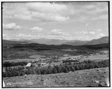 View from Crufts Ledge, Bethlehem, White Mountains, between 1890 and 1901. Creator: Unknown