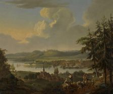 View from Ekebergasen, probably 1792. Creator: Christian August Lorentzen