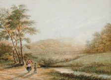 View from Harrow-on-the-Hill, c1850. Creator: George Baxter